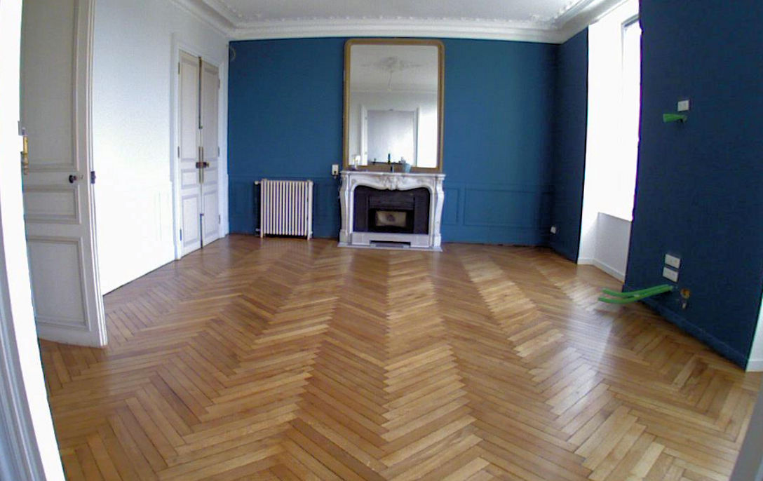 Rénovation d’un parquet chêne