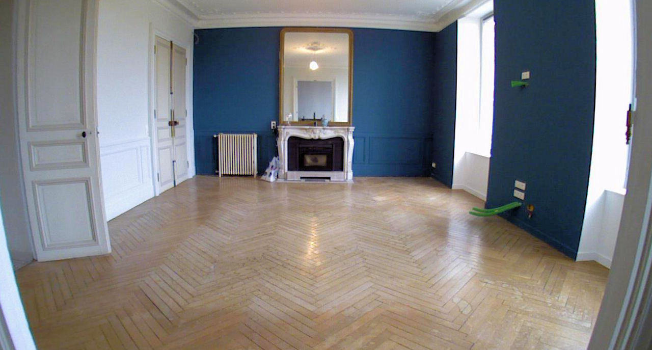 Rénovation d’un parquet chêne